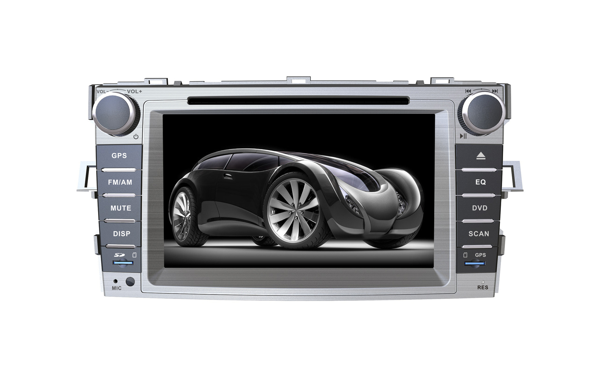 廣匯集團(tuán)同款正品 馨越豐田逸志 DVD車載GPS導(dǎo)航儀全解析